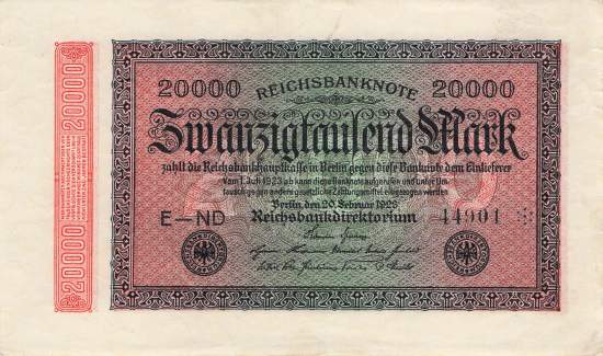 20000 Mark 1923 ro.84 ND